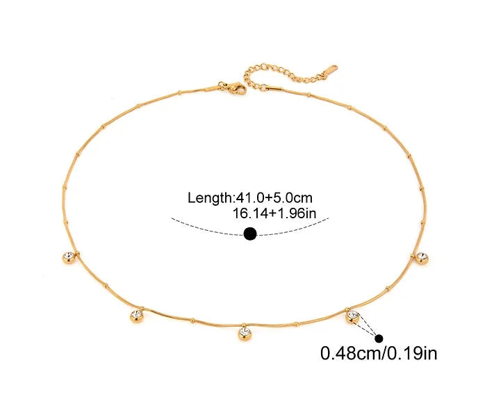 
                  
                    Gold Mini Charm Necklace
                  
                