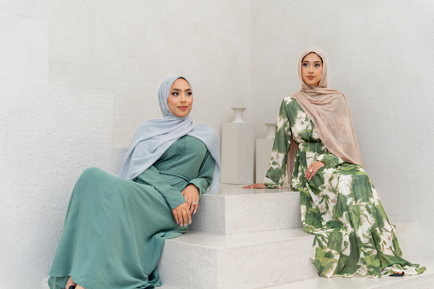 
                  
                    Timeless Style in Green Printed
                  
                