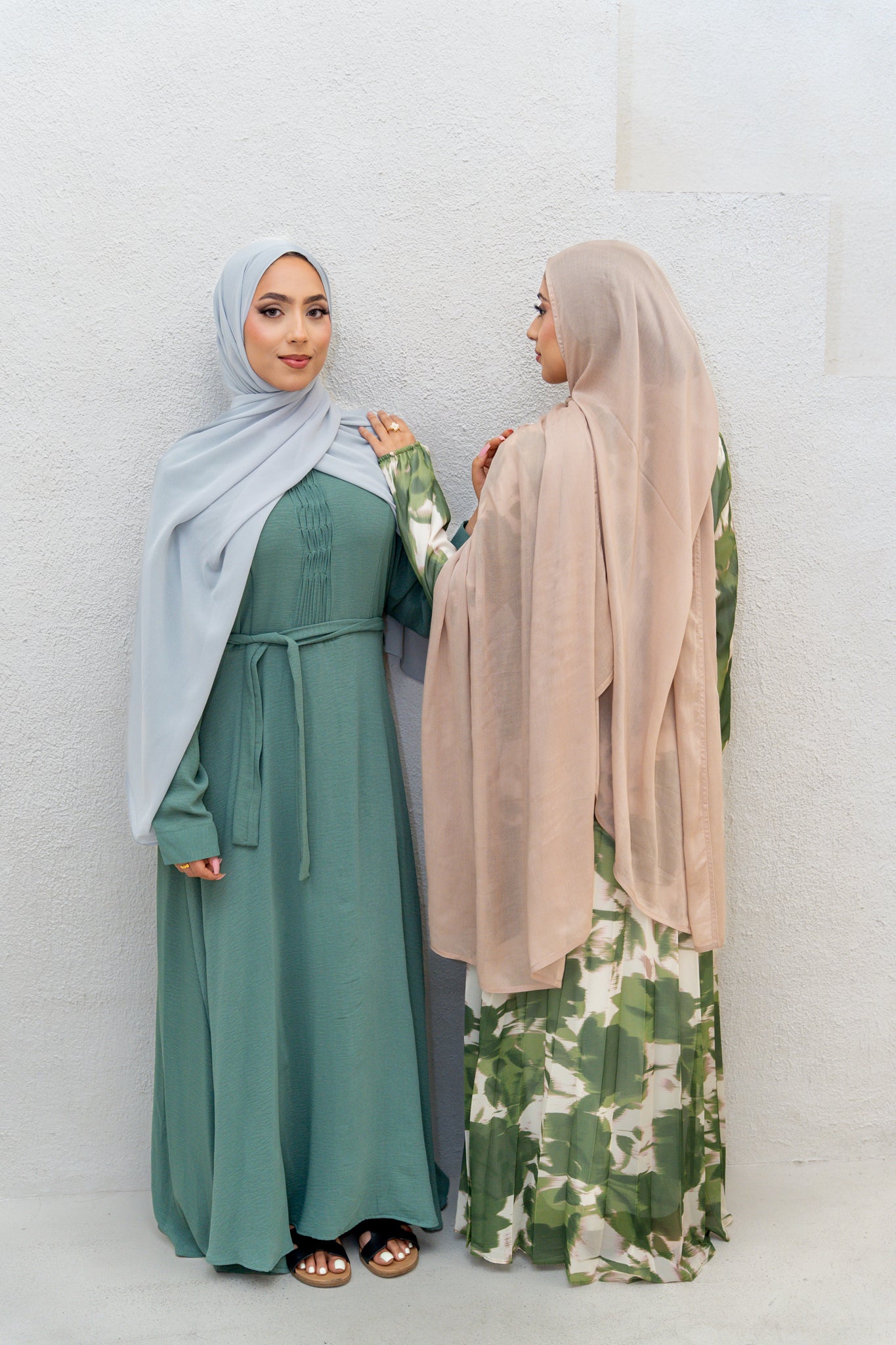 
                  
                    Timeless Style in Green Printed
                  
                