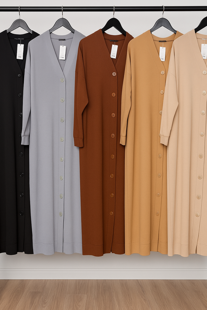 
                  
                    Premium Button-Down Cardigan in 4 colours
                  
                