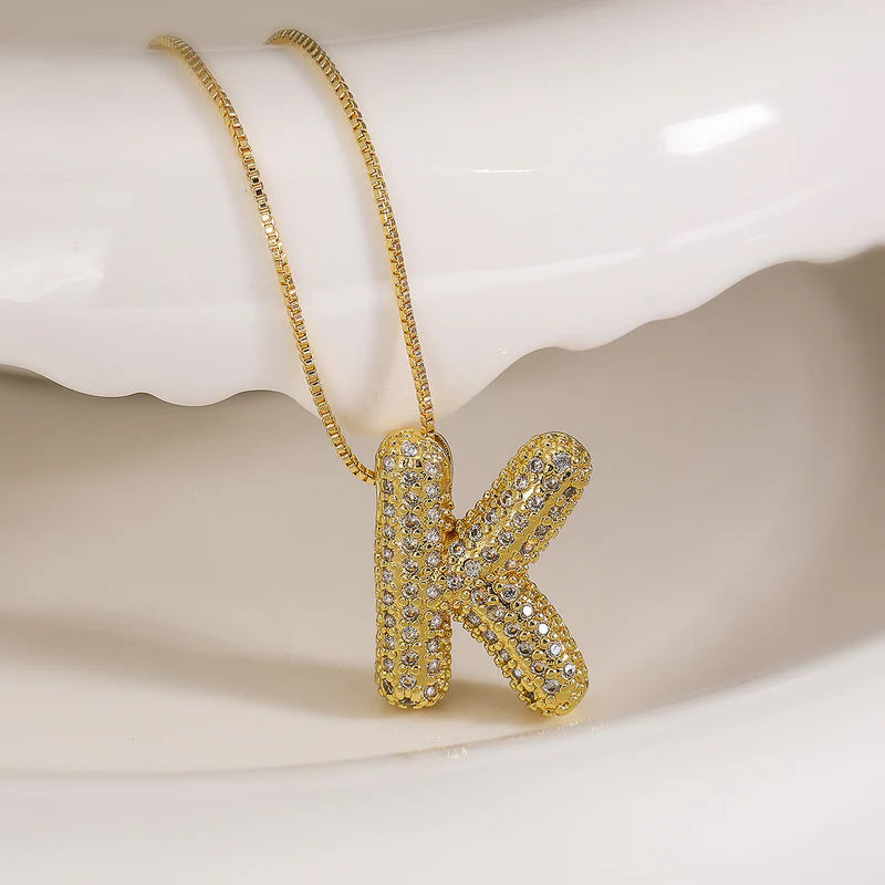 
                  
                    W Letter Text Stainless Steel Gold Plated Pendant
                  
                